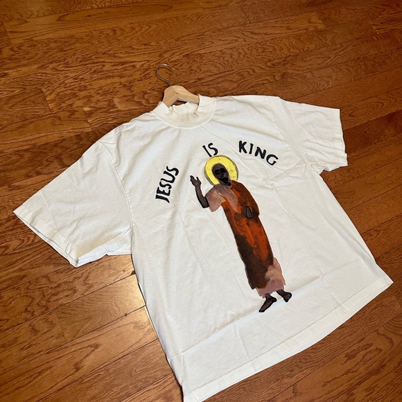 Kanye West Jesus Is King White 2019 T-Shirt - Picture 2 of 9